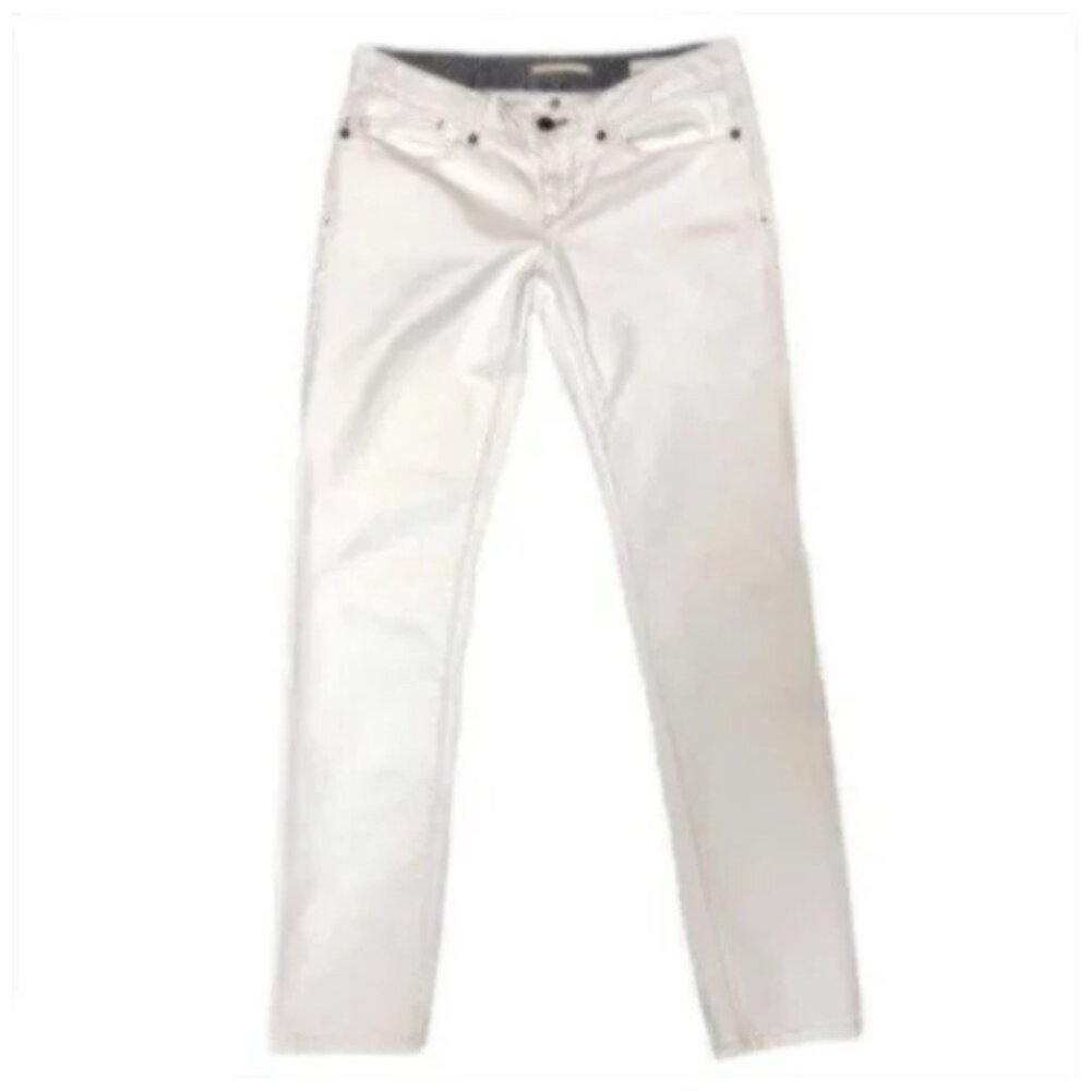 Gap White Classic Sleek Modern Skinny Jeans Size 28